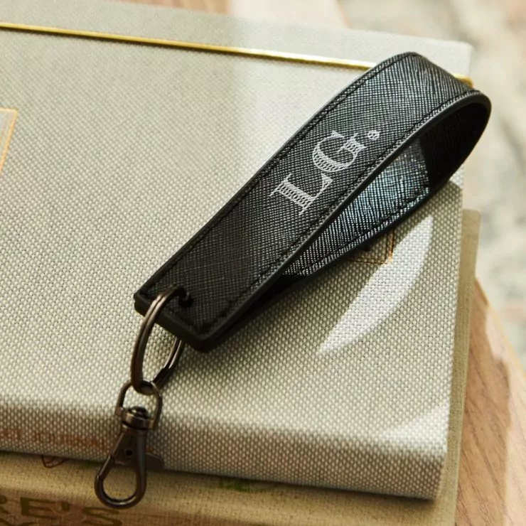 Personalised Bold Monogrammed Keyring