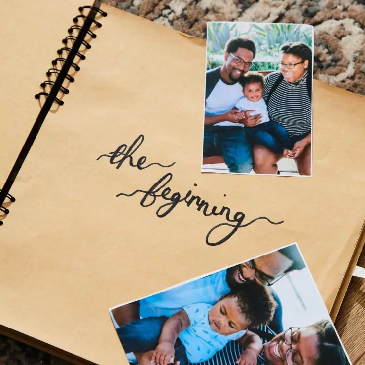 Personalised Our Home Memories Scrapbook